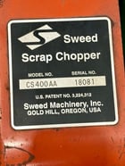 Sweed #CS400AA, Scrap Chopper, 0.75 HP, 1725 RPM, 115/208-230 V - Image 2