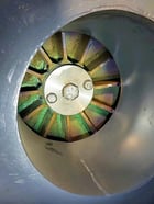 Phelps #PB-21X.42, Centrifugal Pressure Blower, 7.5" diameter Inlet, 4" x 9.375" Outlet, 10 HP, 1770 RPM - Image 6