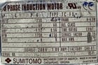 .25 HP 1730 RPM Sumitomo #CNHMS02-6105DAYA-289, Inline Gear Motor Reducer, 289:1 Ratio, 3 Phase, 6.06 Out - Image 4