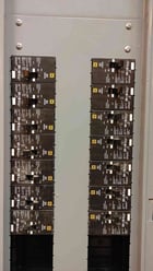 600 Amp. Square D, Panelboard, 120/208Y Volts, 600A 700A NF Panelboard Loaded NEW 14 Breakers Installed - Image 4