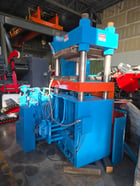 200 Ton, Wabash, 4 post Heated Platen Press, 12" stroke, 55" x 27" platens, 44" x 14" between posts, 27"-40" - Image 4