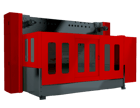 44 -120 Ton, RMT #B-GENIUS-E Series, electric cnc press brake, 4-9 axis CNC, 5'-10' bending lengths - Image 2