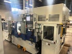 Muratec #MW-120, twin spindle CNC lathe, Fanuc Control, 11.6" swing, 13.39" cc, 3-jaw 8" chucks, 2018 - Image 2