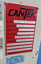 21 Spindle, Cantek #HS-21T, line boring multi drilling machne, 32mm between center, 3" drilling depth - Image 3