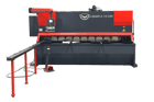 1/4"-3/4" RMT C-SMART Series, hydraulic swing beam shears, 12 models, 10' 2" or 12' 2" max L, 14" throat, 20 - Image 1