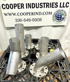 Stainless Weld on Pipe Fittings w/Stub Ends, 150 lb. Flange, 4" diameter, 4" Stubs, 6 Qty. - Image 3