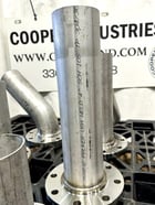 Stainless Weld on Pipe Fittings w/Stub Ends, 150 lb. Flange, 4" diameter, 4" Stubs, 6 Qty. - Image 6