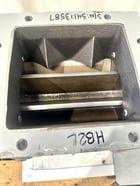 8" Buhler, Rotary Airlock, Carbon Steel, 8" x 8" Inlet w/10" x 10" Flange, 3" I.D. Blow Through Outlet, 13" H - Image 5
