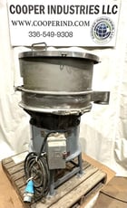 24" Sweco #S24S412, Round Screener Sifter, Stainless, 4" H Bottom & 9" H Second Rings, 6" diameter Outlet - Image 3