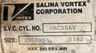 6" Salina Vortex #FA06-WS1-P-X, Knife Gate, Stainless, 4" diameter Pneumatic Conveying Adapter Outlet, 250 psi - Image 7