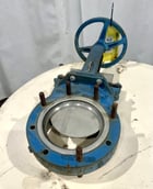 8" DeZurik, Manual Knife Gate, 150 psi CWP, 450 F max. - Image 2
