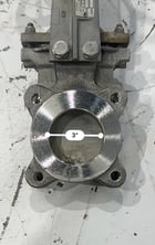 3" ITT Fabri-Valve, Knife Gate, 3" diameter Inlet w/5" diameter Flange, 2" Face to Face - Image 3