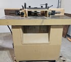 SCM #T-120/C, heavy duty shaper, 5.5 HP, 6.3 amps, 41" x 35" table, 1-1/4" spindle, 5 speed - Image 4