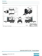 100/125 KW Atlas Copco #QAS125-MVT, diesel trailer generator, John Deere, 4 cyl, T4F, liquid-cooled, sound - Image 5