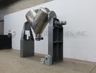50 cu.ft. Patterson, 304 Stainless Steel, twin shell mixer, (2) 17-1/2" bolt down manways with tri-camp, 12" - Image 1