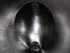50 cu.ft. Patterson, 304 Stainless Steel, twin shell mixer, (2) 17-1/2" bolt down manways with tri-camp, 12" - Image 2