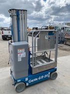 350 lb. Genie Industries #GR-20 Runabout, scissor lift, electric, 20' platform height, 2013 - Image 1