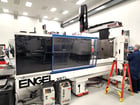 300 Ton, 20 oz., Engel #ES-1050H-330L-300TL, horizontal plastic injection molder, 35.6" x 35.8" platen, CC100 - Image 1