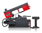 RMT S-FAB #PDM, semi automatic horizontal bandsaw, 3 Models, pivot double miter, variable speed 328 FPM - Image 1
