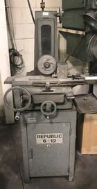 6" x 12" Republic-Lagun, surface grinder, 6" x 12" grinding wheel, 12" table travel, 1 HP, 1968 - Image 2
