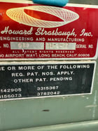 8" Strausbaugh #6BG, Polishing Lapping Machine, pneu down pressure, variable speed eccentrics - Image 3