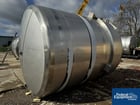 6800 Gal ICCNW Mix Tank, 304 Stainless Steel, 5 HP, 120" diameter x 132", dish bottom, baffles, 2021 - Image 5