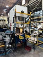 88 Ton, Aida, gap frame press, 3.93" stroke, 11.8" Shut Height, 3.14" adjustment, 55-110 SPM, 10 HP - Image 2