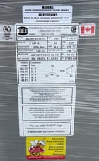 200 KVA 480Y/277 Primary, 208 Delta Secondary, Rex Power Magnetics, for solar applications, new - Image 2