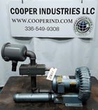 215 cfm, Gast Regenair #R6335A-2, blower, 3.5 HP, 3450 RPM, 2-1/2" ID inlet/outlet - Image 1