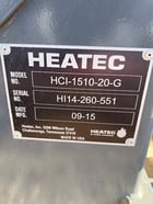 1.56 MMBTU Thermal Fluid Heater Package, Heatec HCI-1510-25G, 75 GPM Circulation Rate, 270 F-360 F, MAWP 150 - Image 5