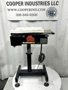 12" wide x 2.4' long, Ishida Heat & Control #RE-W-030-A3/PB, belt conveyor - Image 1
