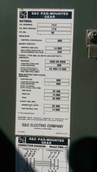600 Amp, S & C, No. PMH-11, 14400 Volts, MINI-RUPTER SWITCH - Image 3