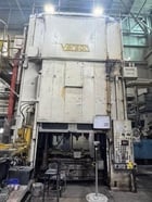 1500 Ton, Verson #T-SE2-1500-96-54, Transmat straight side double crank press, 24" stroke, 54" Shut Height - Image 1