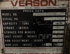 1500 Ton, Verson #T-SE2-1500-96-54, Transmat straight side double crank press, 24" stroke, 54" Shut Height - Image 5