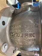 8" Dezurik #VPB size 8, Stainless steel ball valve, 450°F max temp., shaft 2205, seat 317R, new - Image 4