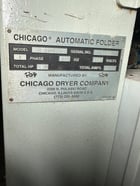 2-Lane Chicago Dryer #S-10-2000, folder, 480 V., 3.65 Amps - Image 9