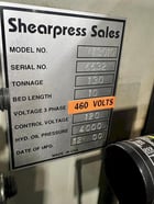 130 Ton, Accurpress #713010, Hydraulic CNC Press Brake, 10' overall, 100" between housing, powered adj, 8" - Image 10