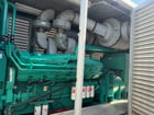 1500 KW Cummins #DFLE, containerized, 1875 kVA, 4160 Volts, KTA-50-G9 engine, low hours - Image 2
