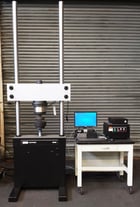 55 KIP (250 kN), Instron #8502, dynamic fatigue testing system, 2 columns, 26" btwn columns - Image 1