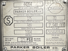 70 HP Parker #70, Steam Boiler, 125 psi, 349 sq.ft., 2,940,000 BTU/H, 1994 - Image 3