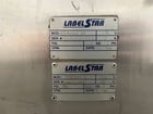 Labelstar #LS4000DX, Wrap-Around Labeler, Single-Head w/Feed Conveyor & Timing Wheel, 1/8 HP, 250 RPM, 130 V - Image 2