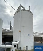 11000 gallon Stainless Steel Tank, 126" diameter x 216" straight side, cone top, flat bottom - Image 3