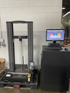 1125 lbf (5kN) Instron #5965, testing machine, 16.5" x 5" table, Windows computer system w/keyboard & mouse - Image 1