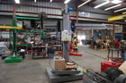 6' x 6' Lincoln, electric subarc welding manipulator, 600 amp, complete ready to weld - Image 3
