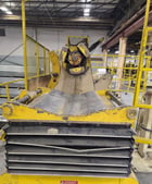 20000 lb. Coe Press Equipment #CPR-20048, motorized coil reel, 48" width, 60" outside dimensions, 20"-24" ID - Image 1