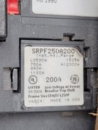 250 Amps, General Electric, EZSFHA36AT0250, breaker for EntellEohn Spectra RMS, 600 Volts - Image 5