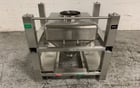Meto, IBC, Stainless Steel, 185 liter capacity, 27" x 27" straight side w/18" Cone, 11" Top Opening, 7.5" - Image 1