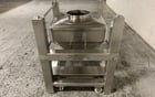 Meto, IBC, Stainless Steel, 185 liter capacity, 27" x 27" straight side w/18" Cone, 11" Top Opening, 7.5" - Image 2