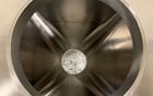 Meto, IBC, Stainless Steel, 185 liter capacity, 27" x 27" straight side w/18" Cone, 11" Top Opening, 7.5" - Image 5