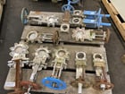 Dezurik, FNW, Orbinox, Trueline, manual Stainless steel knife gate valves, 3" & 4", lot of 11 - Image 1
